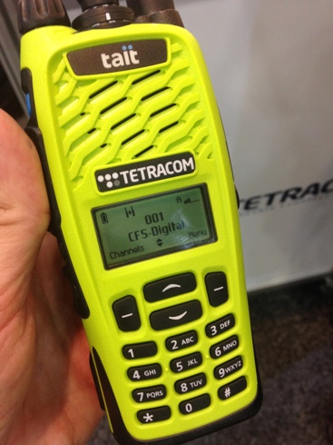 Tait P25 CFS VHF Radio